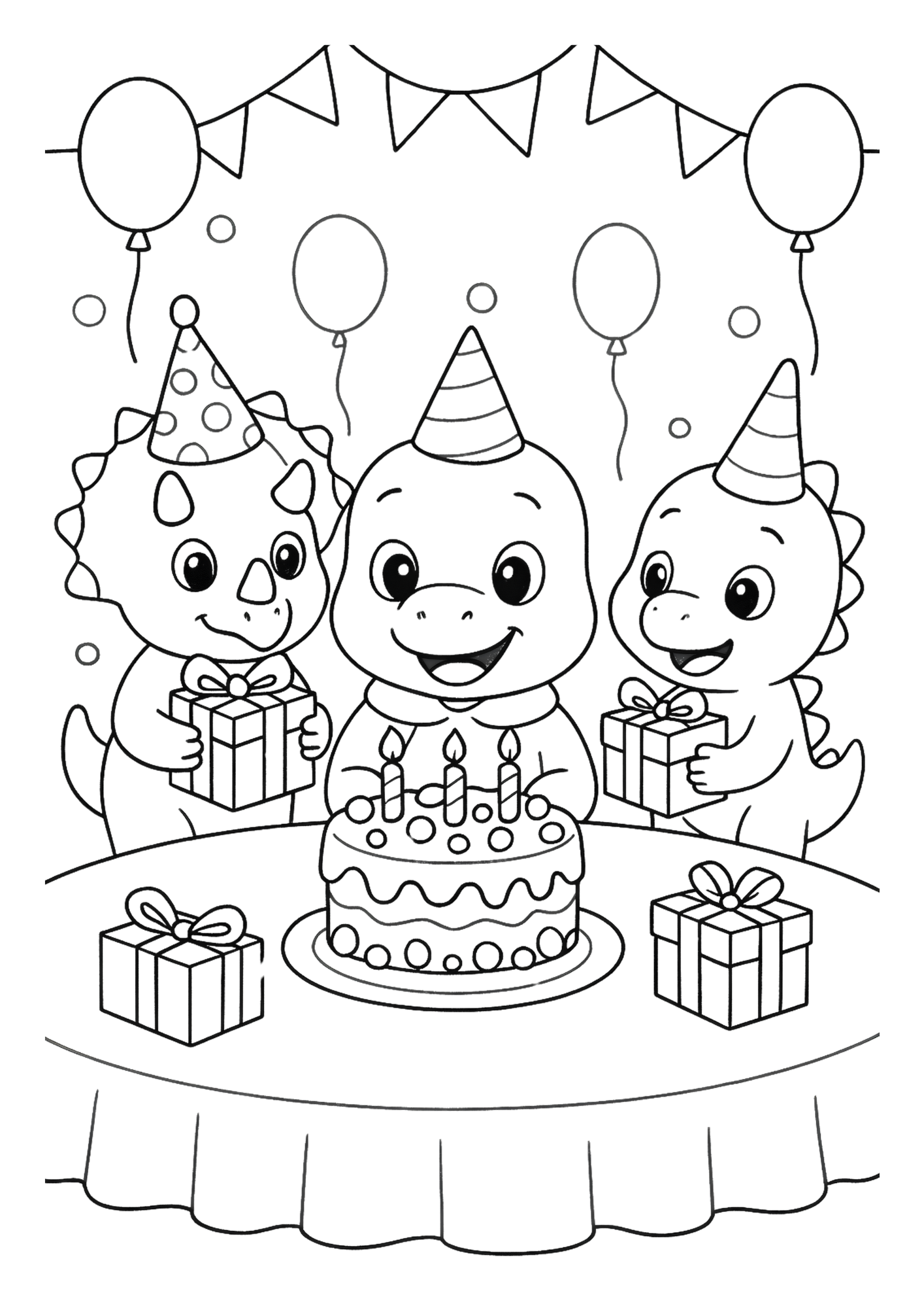 Dinosaur Coloring Book