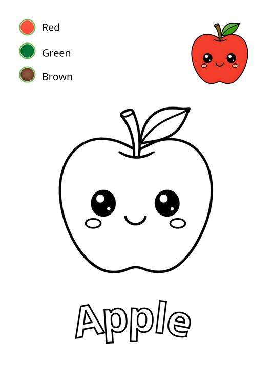 Learning Colors With Fruits