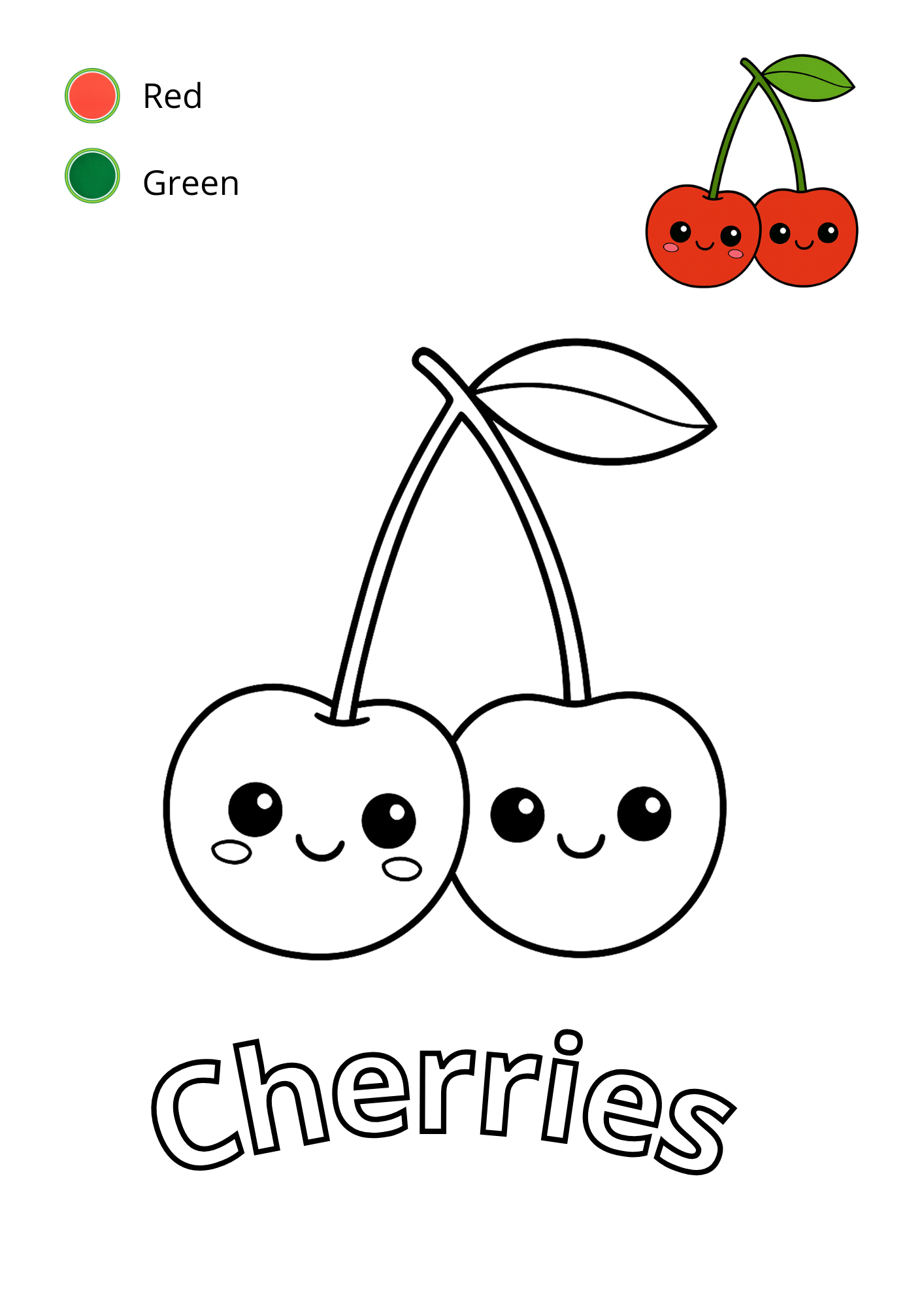 Learning Colors With Fruits