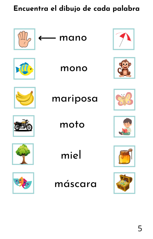 Aprendo las letras,Material educativo lectura niños,Actividades de lectura para niños,Lectura divertida para niños,Enseñar a leer preescolar