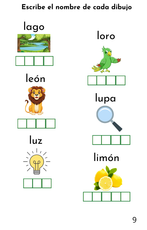 Aprendo las letras,Material educativo lectura niños,Actividades de lectura para niños,Lectura divertida para niños,Enseñar a leer preescolar