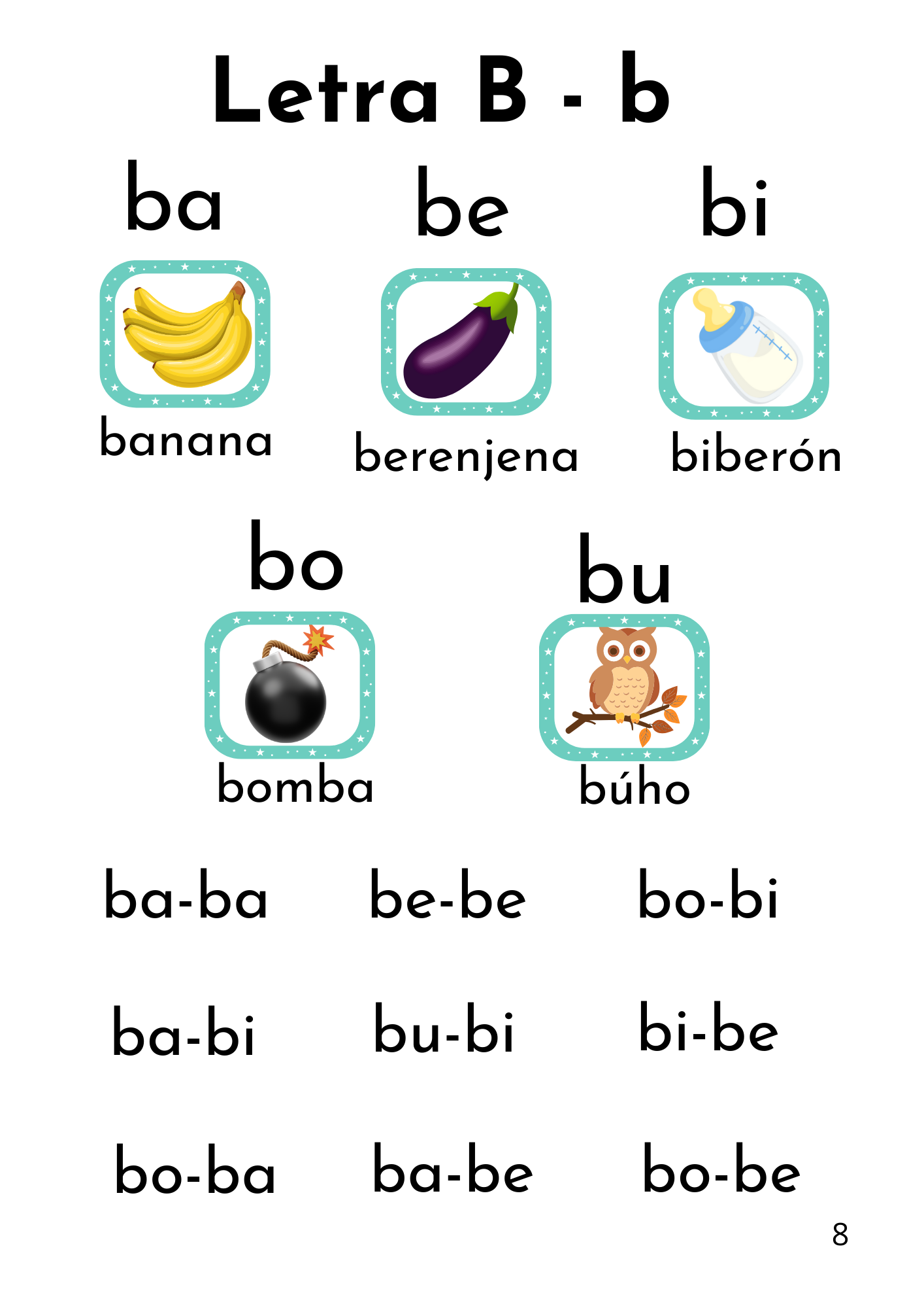 Guía Divertida para Aprender a Leer: Actividades Educativas para Niños