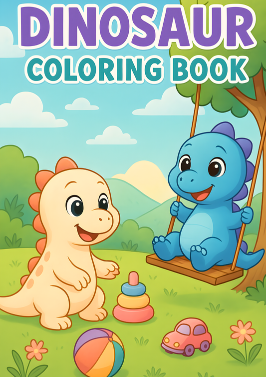 Dinosaur Coloring Book