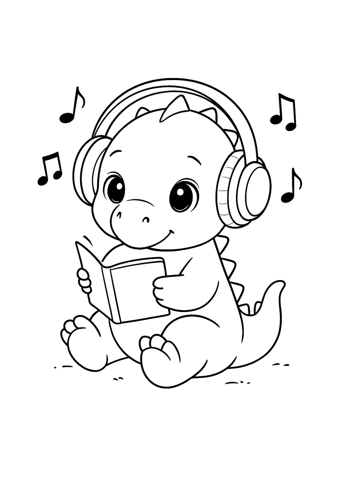 Dinosaur Coloring Book