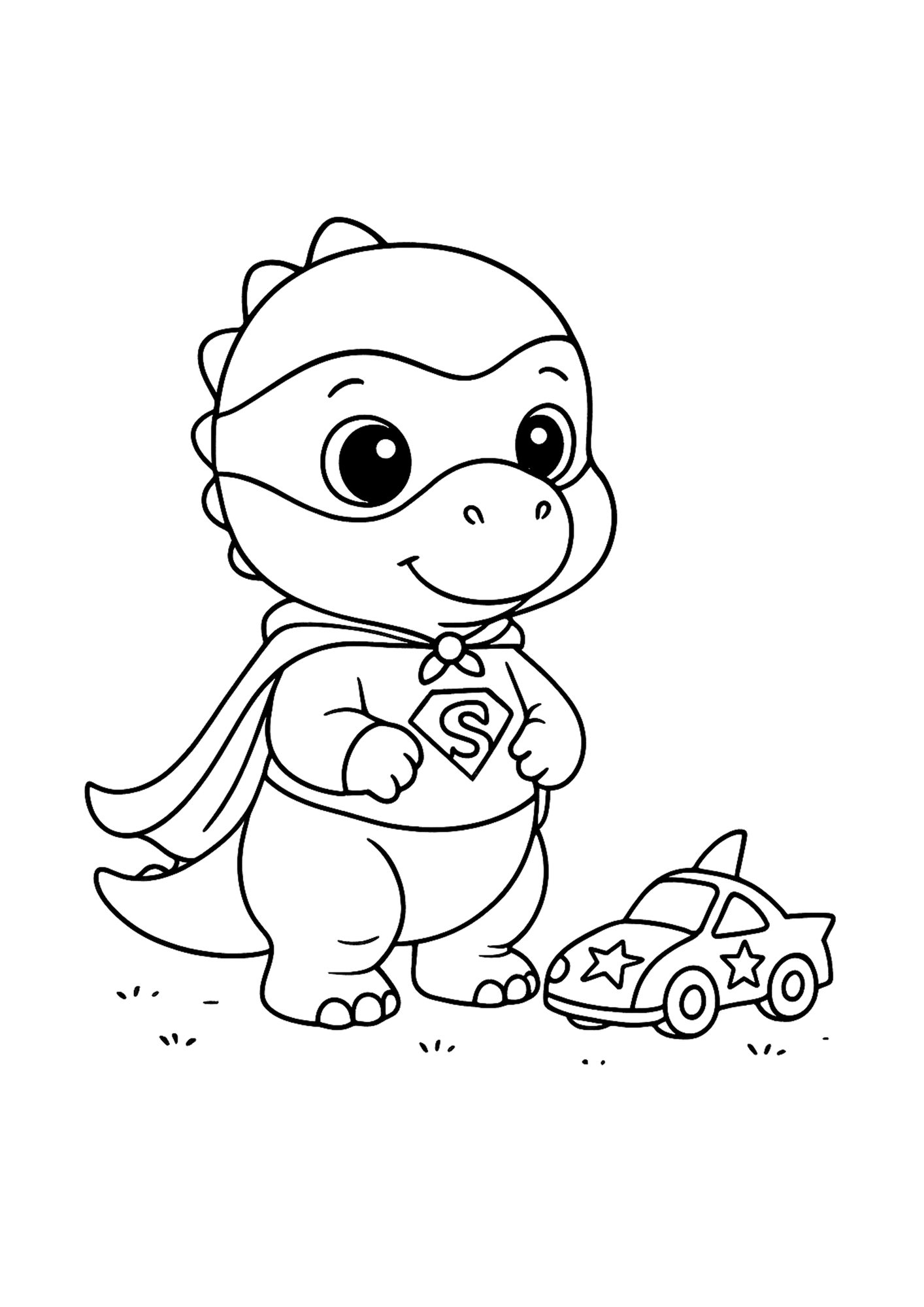 Dinosaur Coloring Book