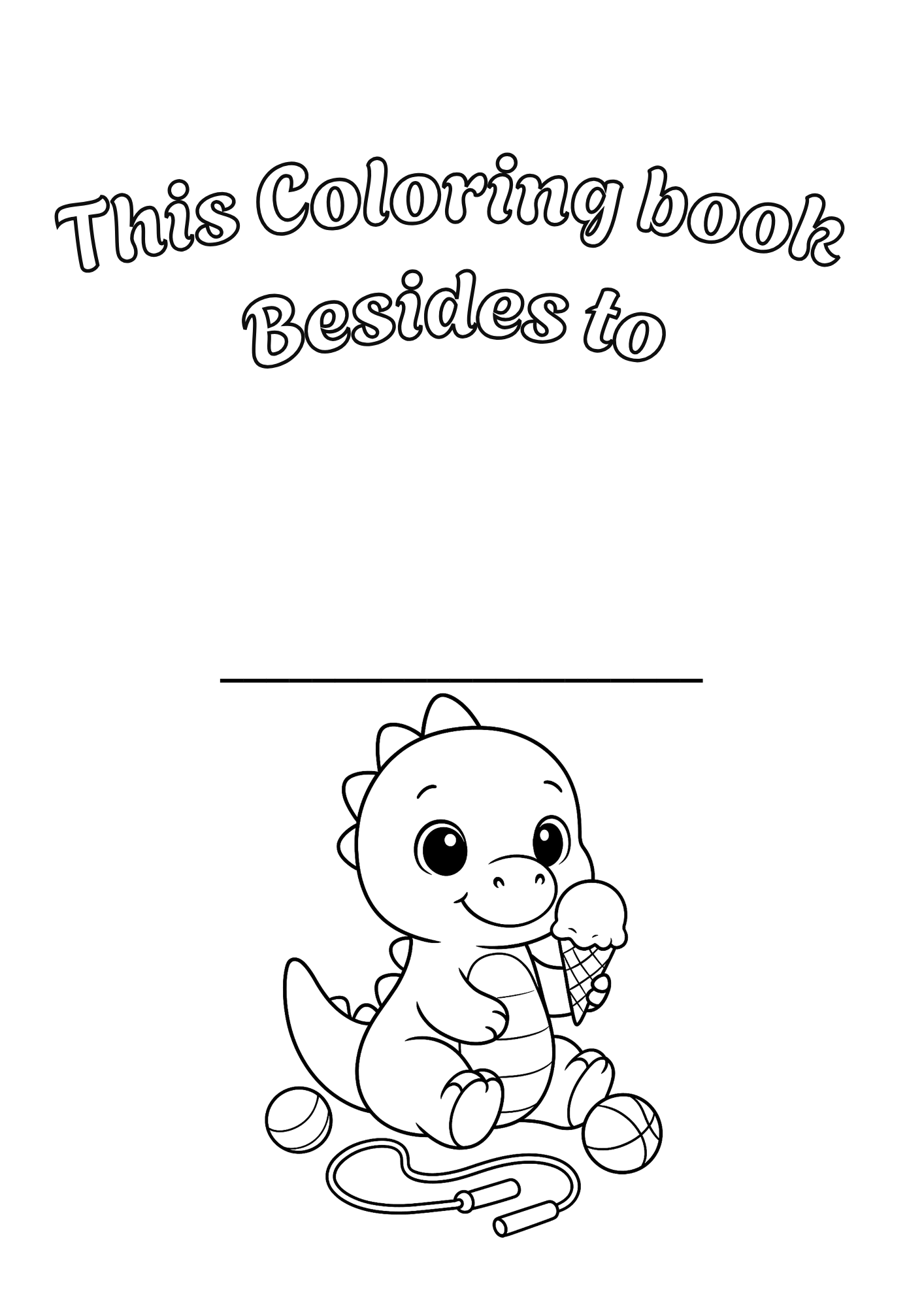 Dinosaur Coloring Book