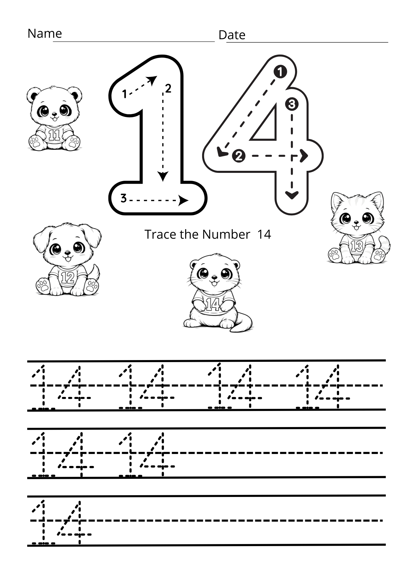 Learning Numbers from 11 to 20