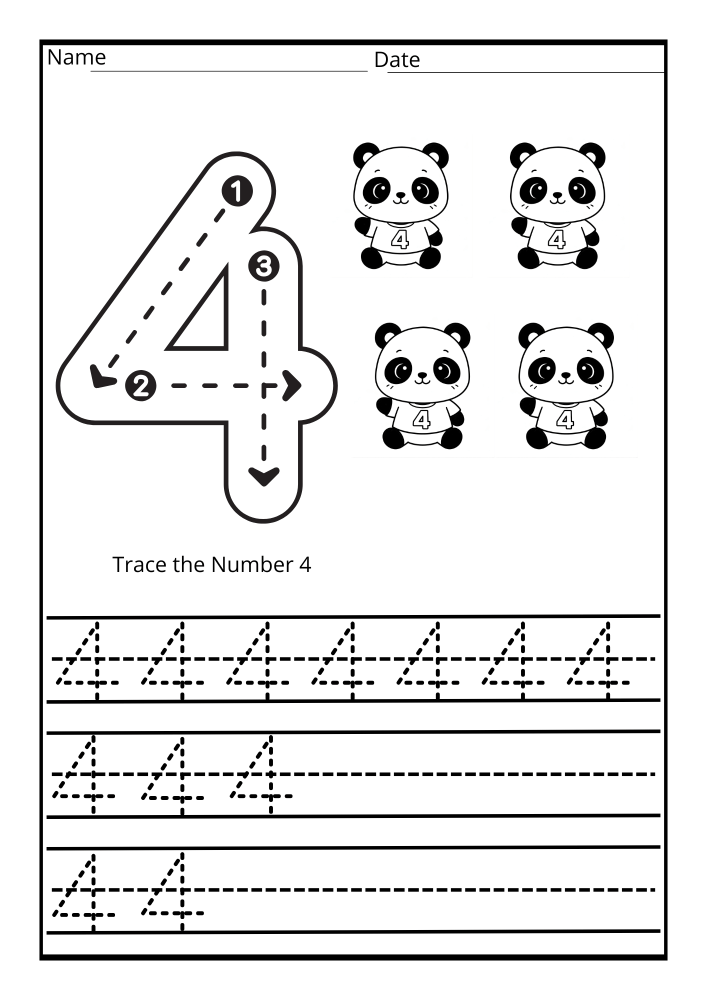 Learning Numbers from 1 to 10